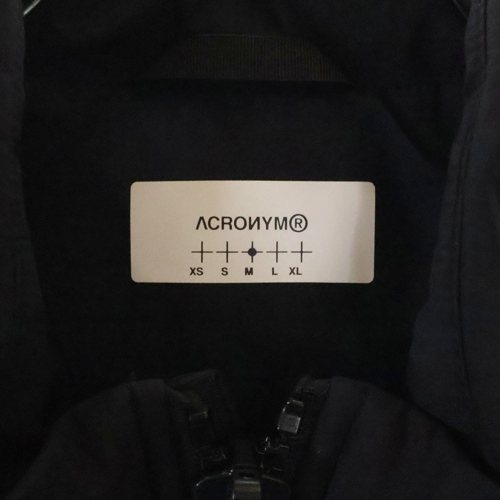 ACRONYM(アクロニウム) V91-WS GORE-TEX INFINIUM WINDSTOPPER 中綿入りジップベスト ブラック