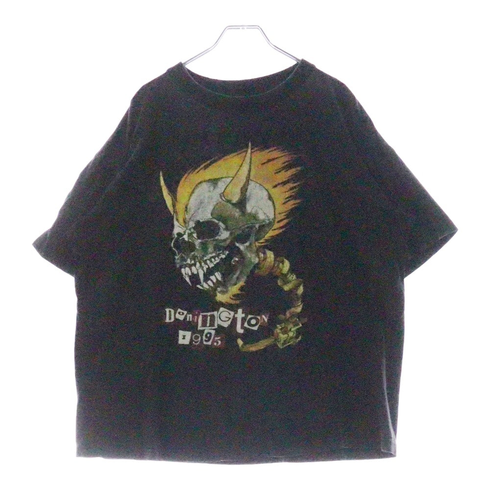 VINTAGE(ヴィンテージ) 90s METALLICA Escape From Studio95 メタリカ 両面プリント クルーネック 半袖Tシャツ ブラック