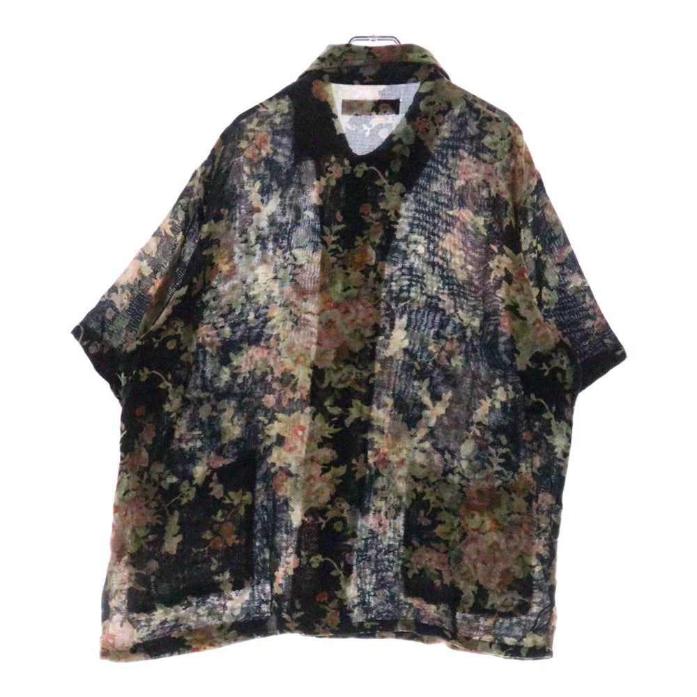 OUR LEGACY(アワーレガシー) ELDER SHIRT SHORTSLEEVE 花総柄 半袖シャツ マルチカラー M2242EFB