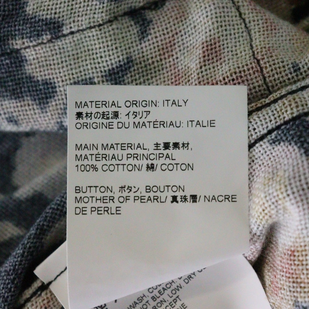 OUR LEGACY(アワーレガシー) ELDER SHIRT SHORTSLEEVE 花総柄 半袖シャツ マルチカラー M2242EFB