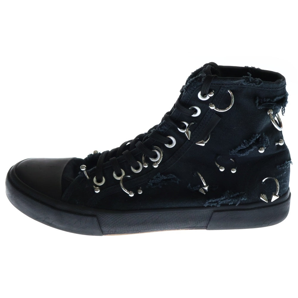 【BALENCIAGA】パリ デストロイ ハイトップ スニーカー☆SALE中 BALENCIAGA(バレンシアガ) Paris Destroyed High-Top Sneakers