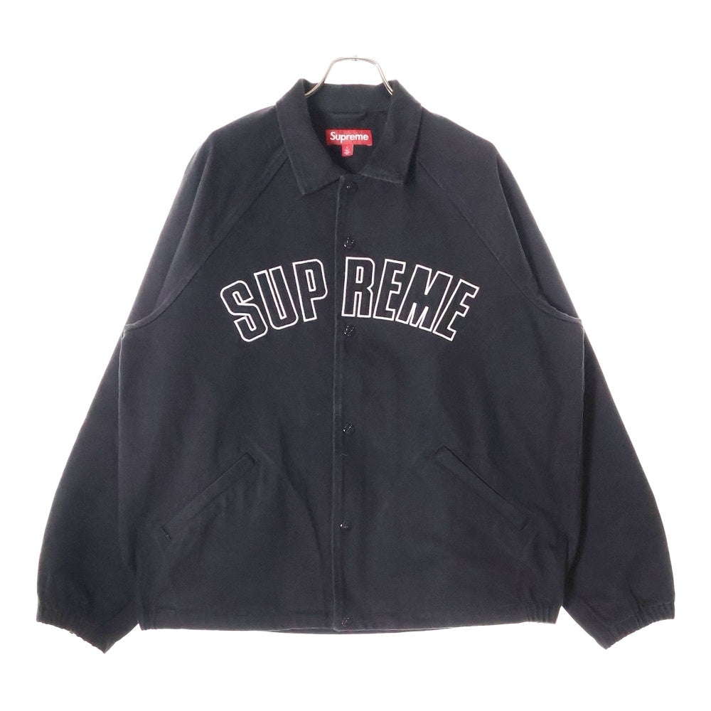 SUPREME(シュプリーム) 24SS Arc Denim Coaches Jacket アーチデニムコーチジャケット ブラック