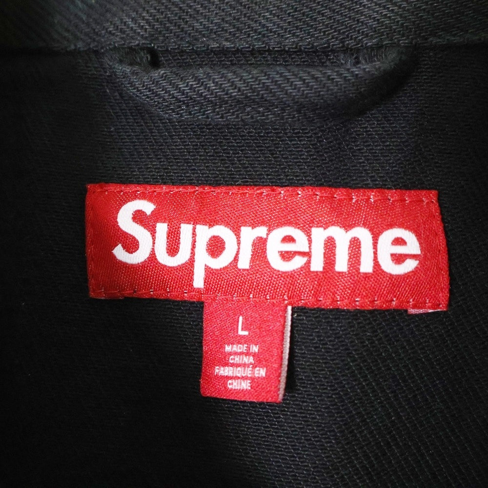 SUPREME(シュプリーム) 24SS Arc Denim Coaches Jacket アーチデニムコーチジャケット ブラック