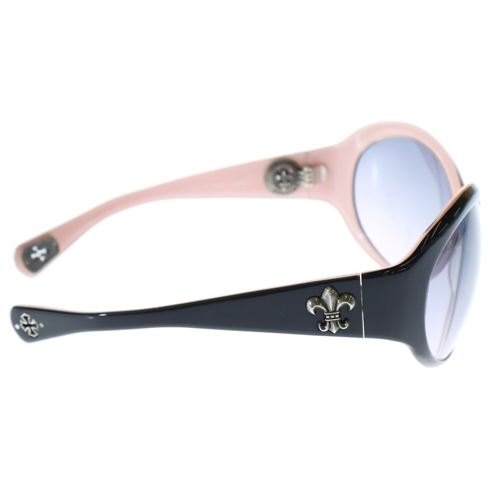 CHROME HEARTS(クロムハーツ) ORBI サイドフレア オーバル サングラス ピンク/ブラック レディース
