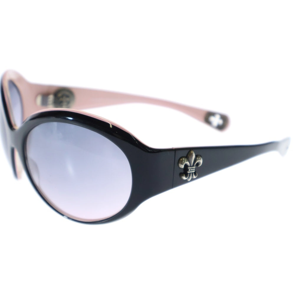 CHROME HEARTS(クロムハーツ) ORBI サイドフレア オーバル サングラス ピンク/ブラック レディース