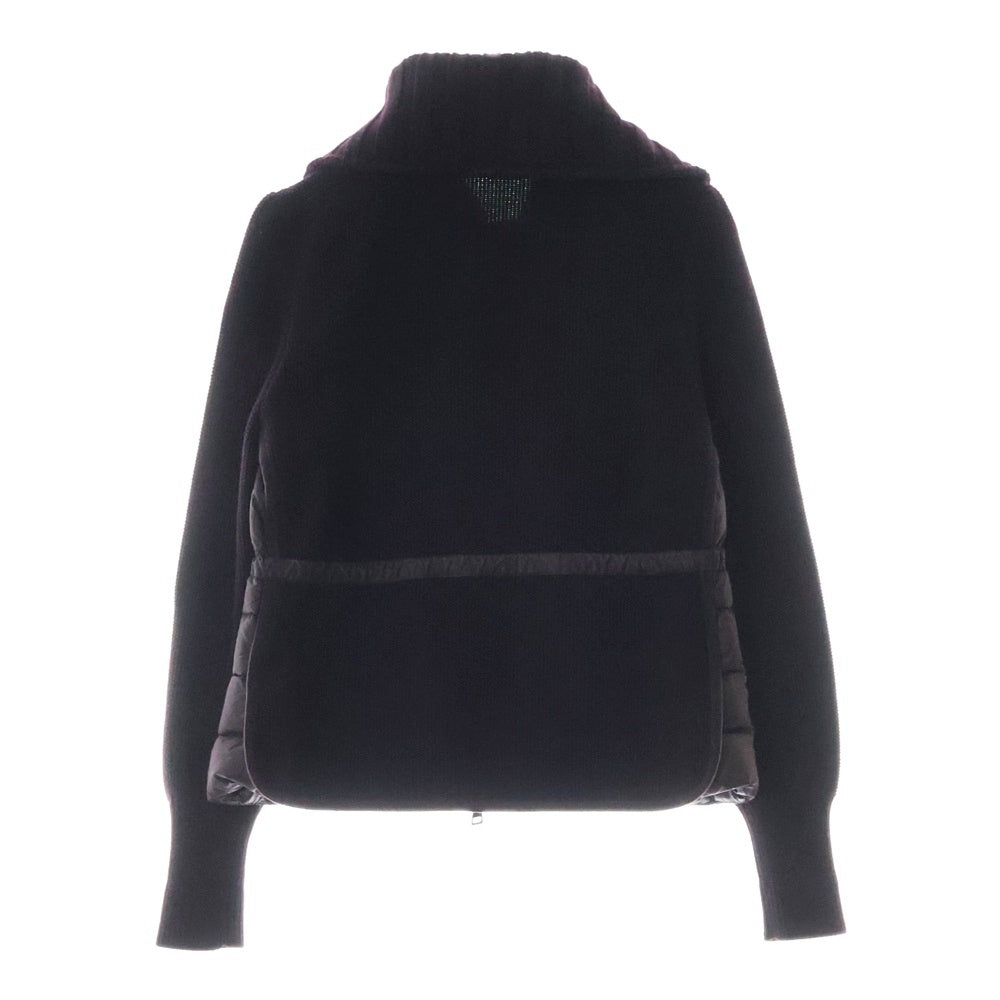 MONCLER(モンクレール) 17AW MAGLION TRICOT CARDIGAN ニット切り替え ダウンジャケット レディース ボルドー C20939480200