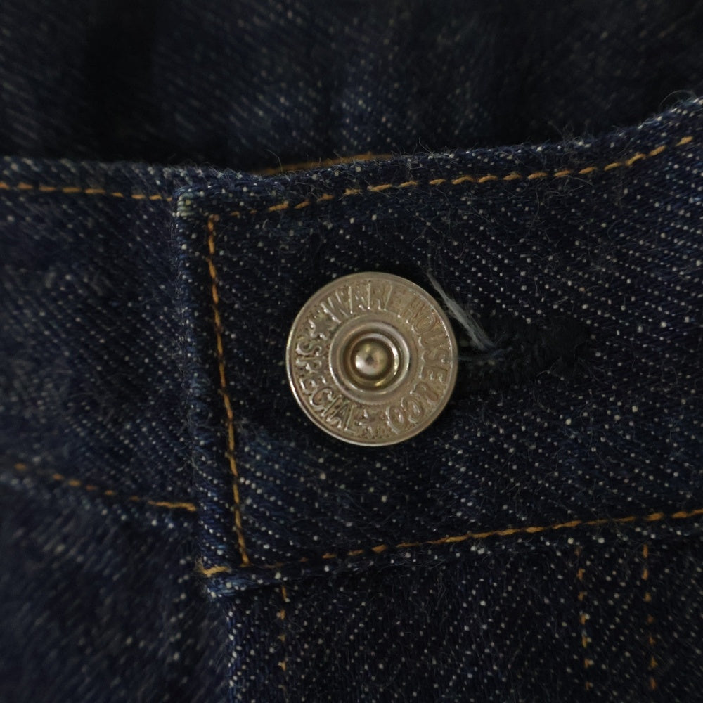 WAREHOUSE(ウェアハウス) 10th Anniversary 1004XX 10周年記念 シンチバック付き デニムパンツ インディゴ