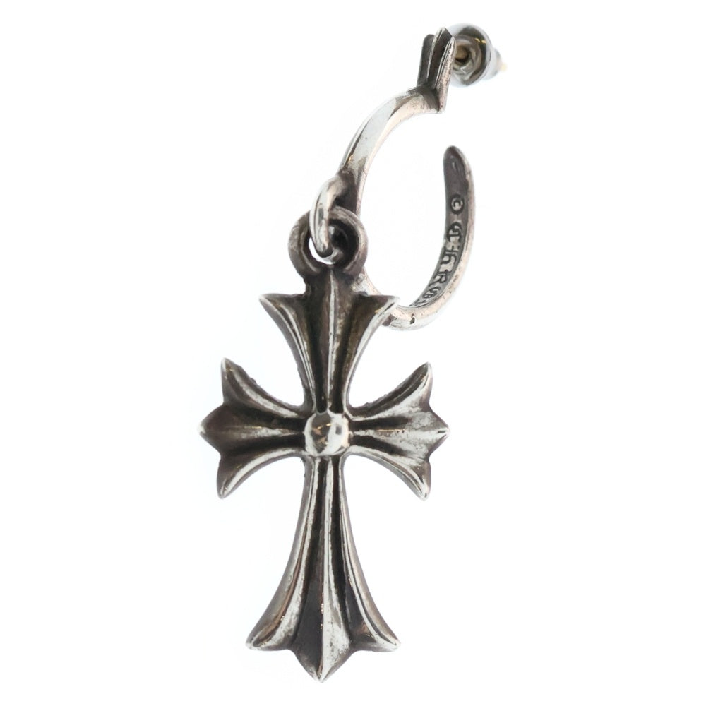 CHROME HEARTS(クロムハーツ) TINY CH CROSS タイニーCHクロス フープピアス シルバー BCA115