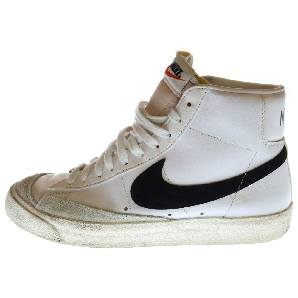 NIKE(ナイキ) BLAZER MID '77 VNTG BQ6806-100 ブレーザーミッド ミッドカットスニーカーシューズ ホワイト US10/28.0cm