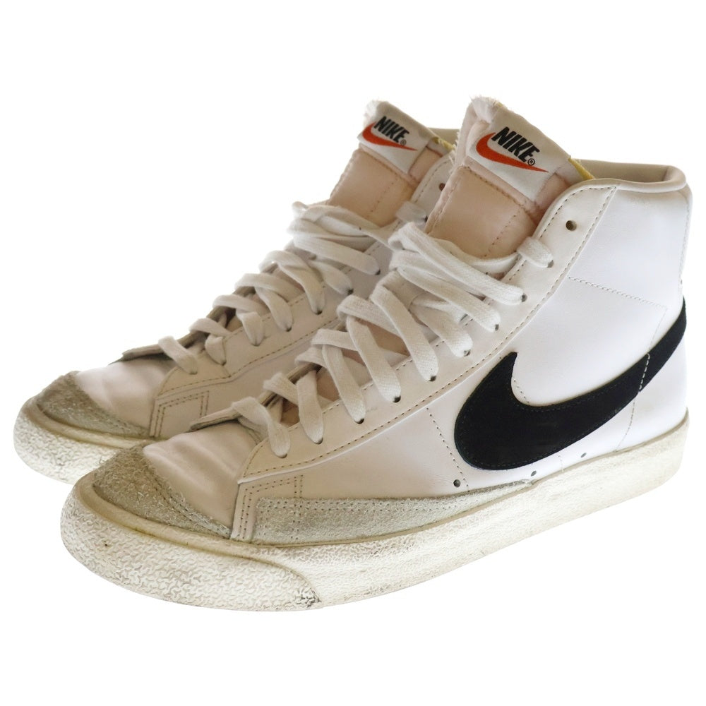NIKE(ナイキ) BLAZER MID '77 VNTG BQ6806-100 ブレーザーミッド ミッドカットスニーカーシューズ ホワイト US10/28.0cm