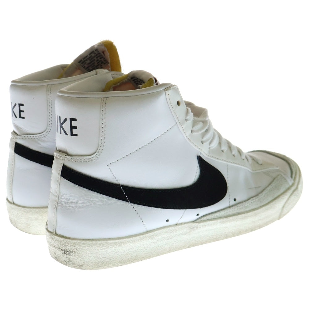 NIKE(ナイキ) BLAZER MID '77 VNTG BQ6806-100 ブレーザーミッド ミッドカットスニーカーシューズ ホワイト US10/28.0cm