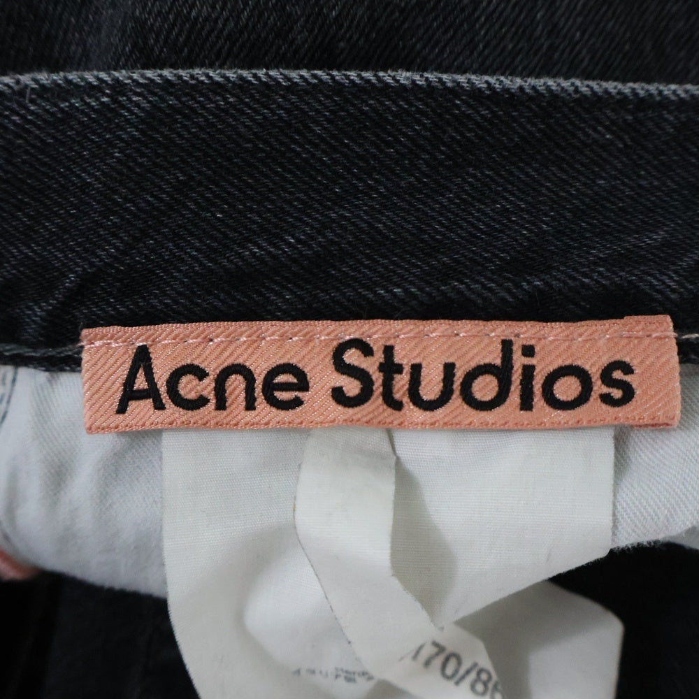 Acne Studios(アクネ ストゥディオズ) 2021M LOOSE FIT JEANS ルーズ フィットジーンズ ブラック B00363