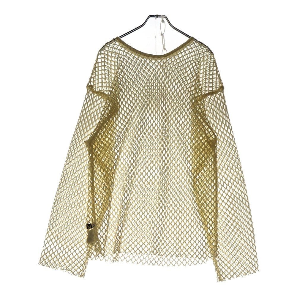 MAISON SPECIAL(メゾンスペシャル ) 21SS ビッグメッシュトップス ベージュ レディース 21211415108