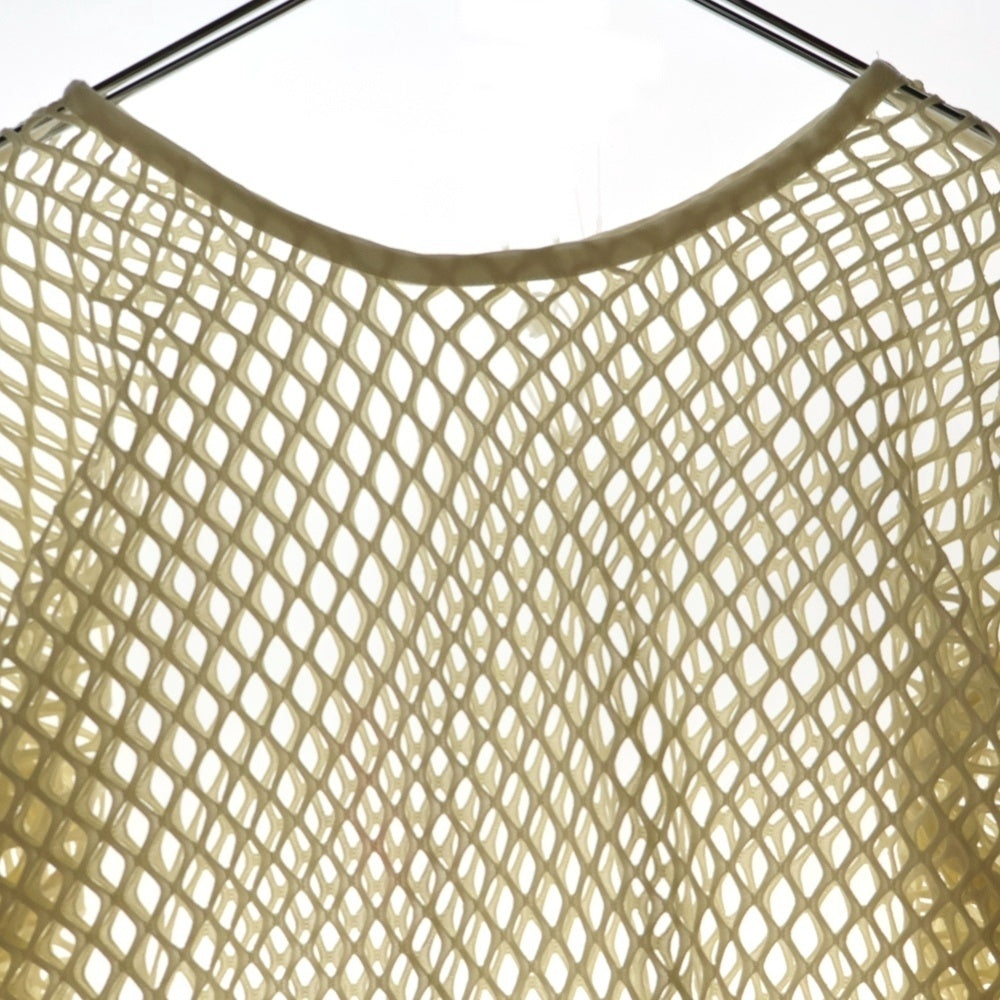 MAISON SPECIAL(メゾンスペシャル ) 21SS ビッグメッシュトップス ベージュ レディース 21211415108