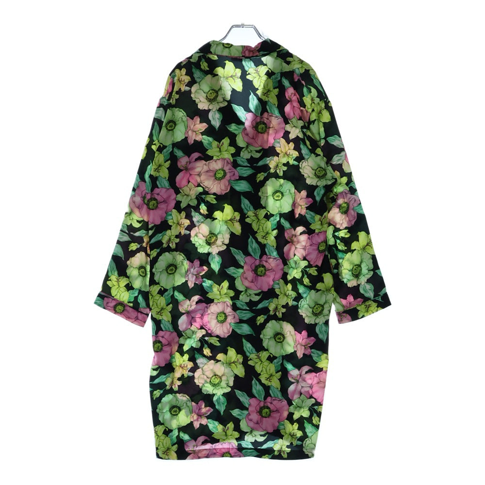 BALENCIAGA(バレンシアガ) フラワー総柄 ロング丈 シャツ ワンピース マルチカラー 602451