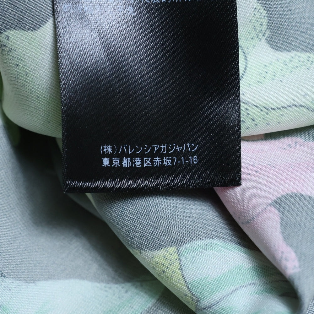 BALENCIAGA(バレンシアガ) フラワー総柄 ロング丈 シャツ ワンピース マルチカラー 602451