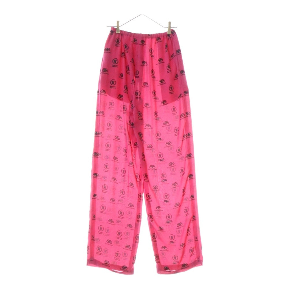 BALENCIAGA(バレンシアガ) WFP Trousers 594891 TIL21 WFPプリント トラウザーパンツ 総柄 ピンク