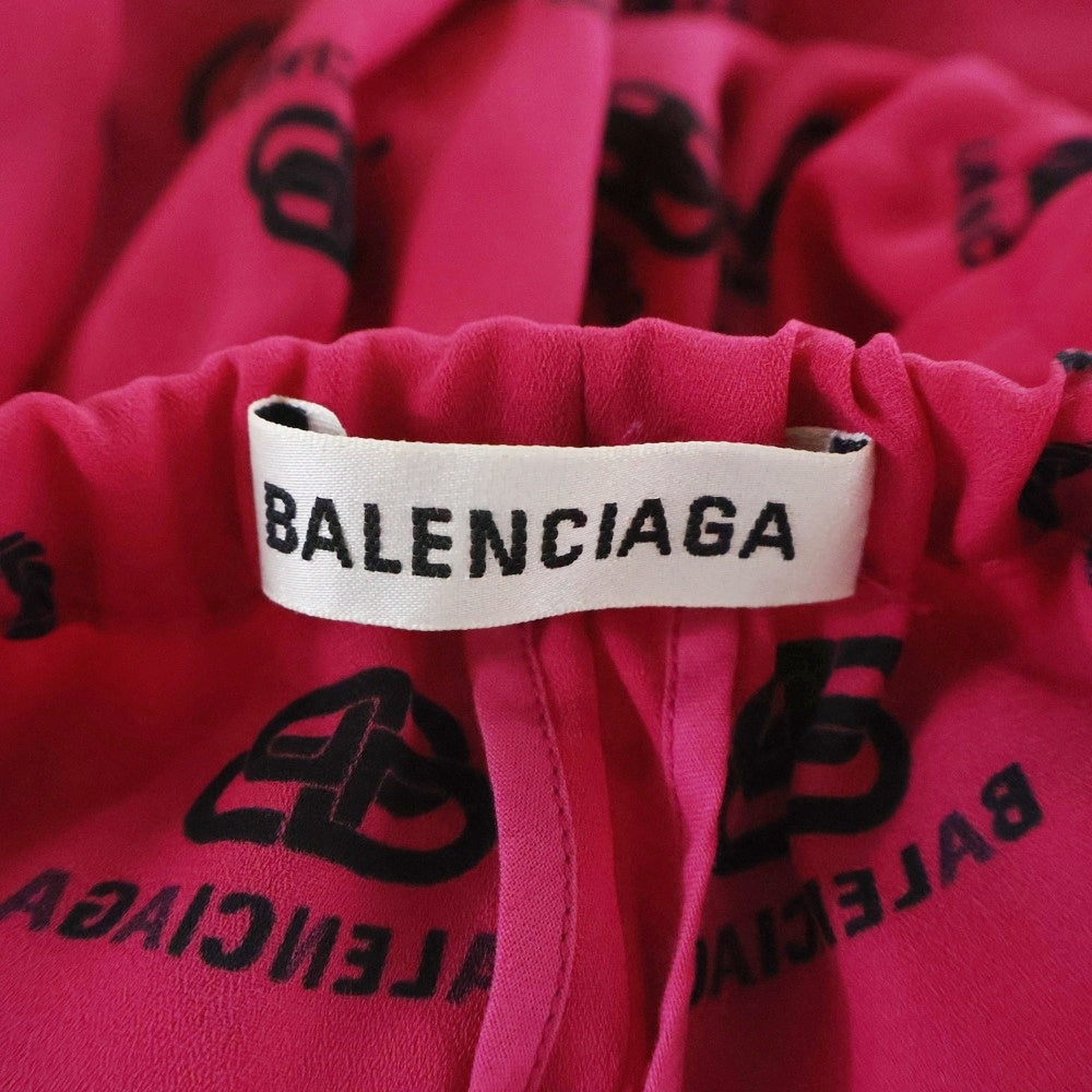 BALENCIAGA(バレンシアガ) WFP Trousers 594891 TIL21 WFPプリント トラウザーパンツ 総柄 ピンク