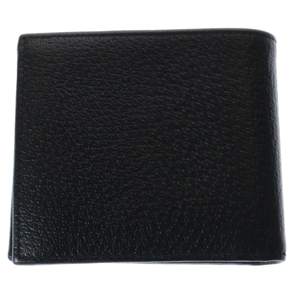 GUCCI(グッチ) ホースビット コンパクトウォレット 二つ折り財布 ブラック 700464