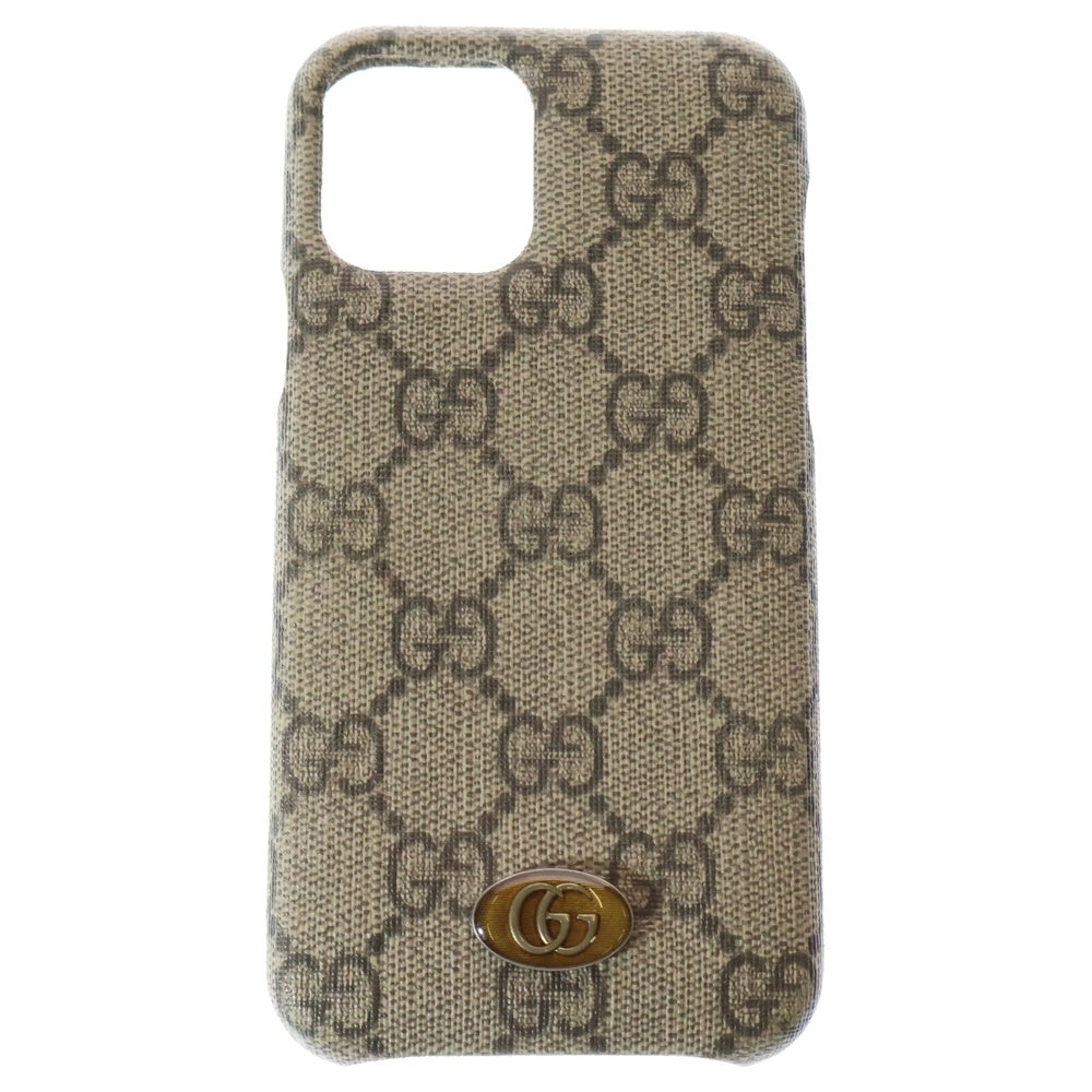 GUCCI(グッチ) GGスプリーム オフィディア iPhone 11 Pro ケース ベージュ 623093