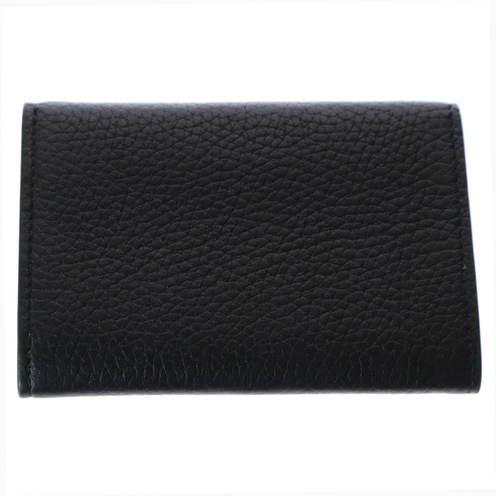 GUCCI(グッチ) ホースビット レザー二つ折り コインケース 名刺入れ ブラック 745983