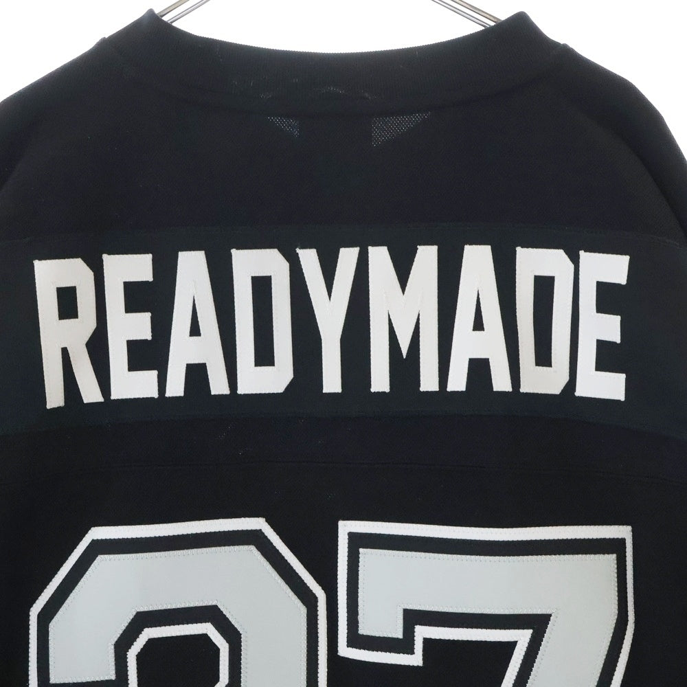 READY MADE(レディメイド) 23SS GAME SHIRT SMILE ゲームシャツ スマイル ブラック RE-P0-BK-00-00-249