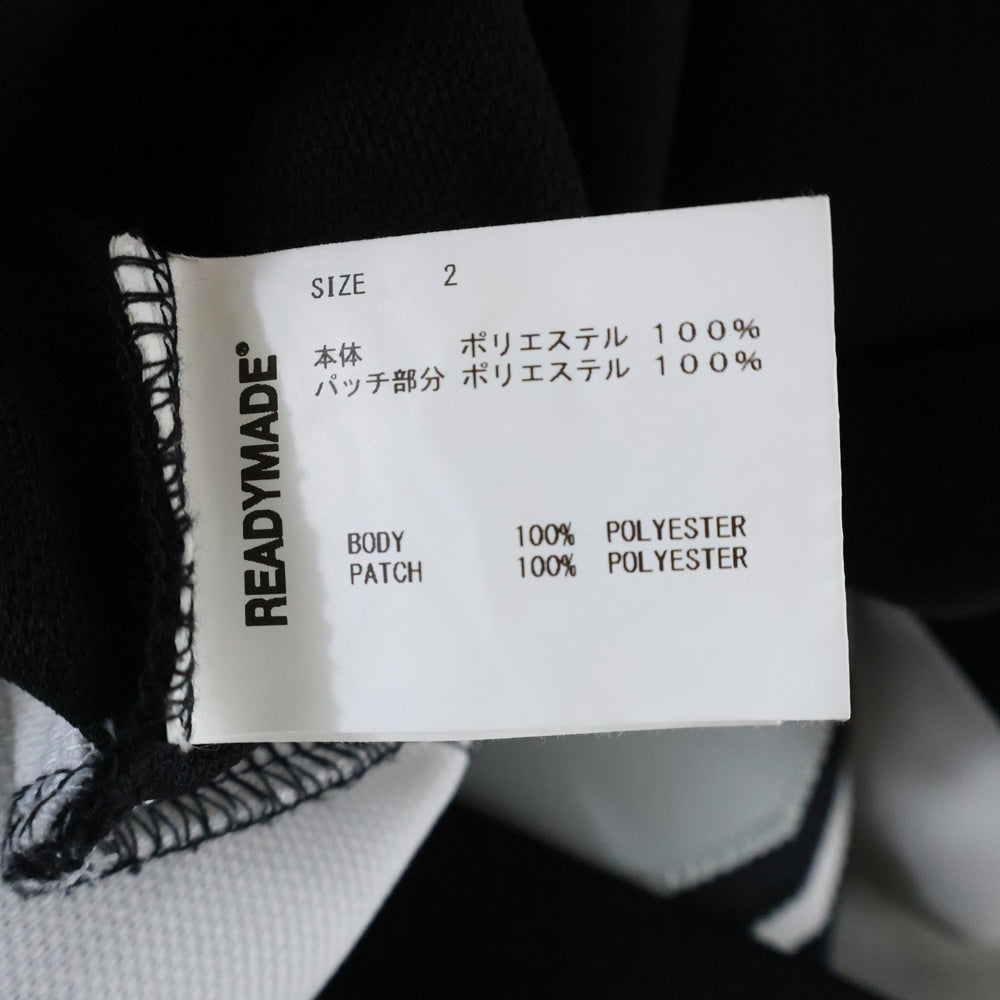 READY MADE(レディメイド) 23SS GAME SHIRT SMILE ゲームシャツ スマイル ブラック RE-P0-BK-00-00-249