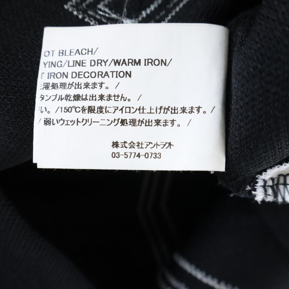 READY MADE(レディメイド) 23SS GAME SHIRT SMILE ゲームシャツ スマイル ブラック RE-P0-BK-00-00-249