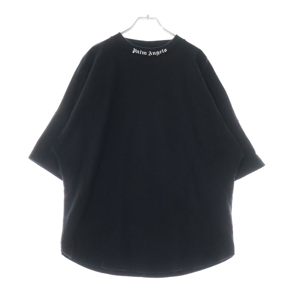 Palm Angels(パームエンジェルス) クラシック バックロゴ オーバー 半袖Tシャツ カットソー ブラック PMAA002R20413035