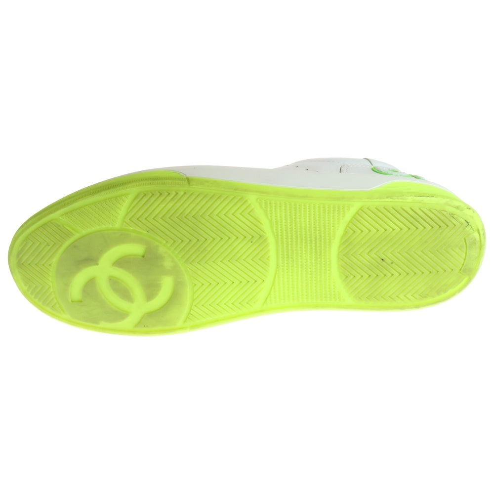 CHANEL(シャネル) 20SS ヒールロゴ レースアップ レザー ローカットスニーカー G35937