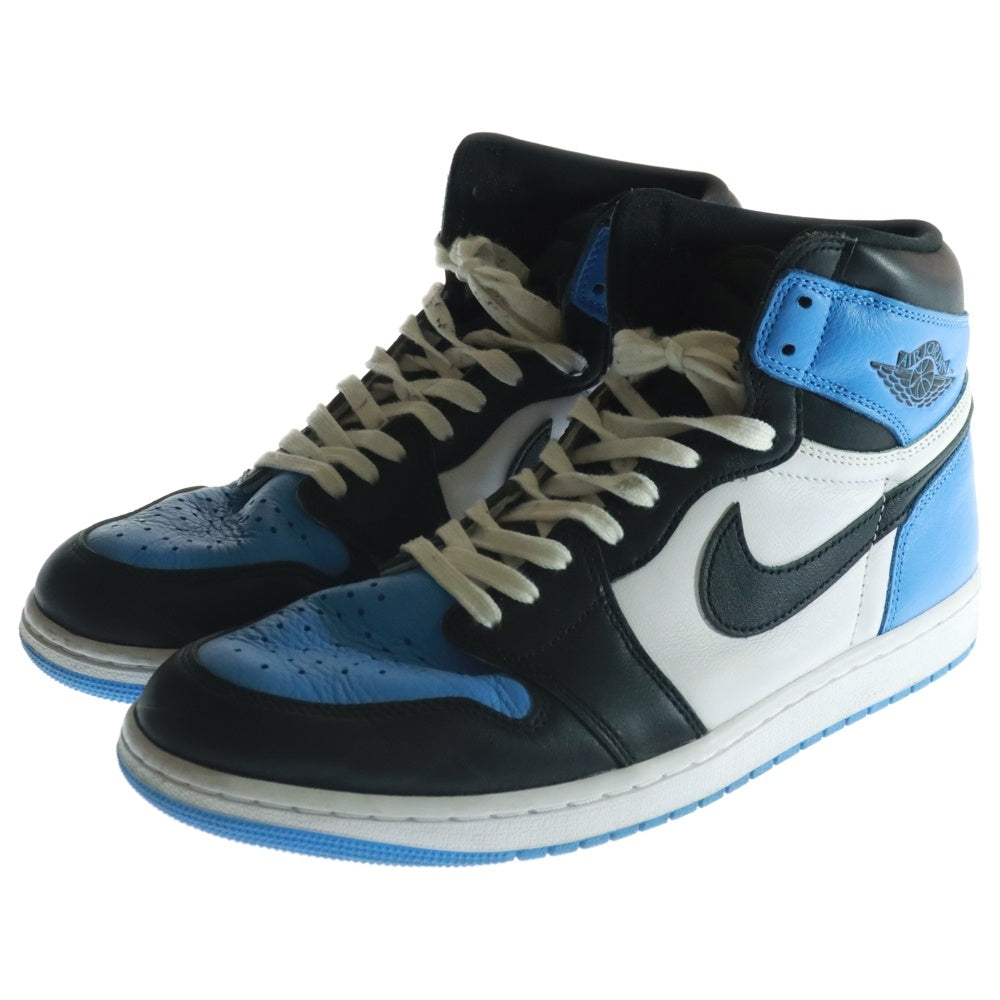 NIKE(ナイキ) AIR JORDAN 1 RETRO HI OG UNIVERSITY BLUE DZ5485-400 エアジョーダン1ハイOG ユニバーシティブルー ハイカットスニーカー ブルー/ホワイト US11/29cm