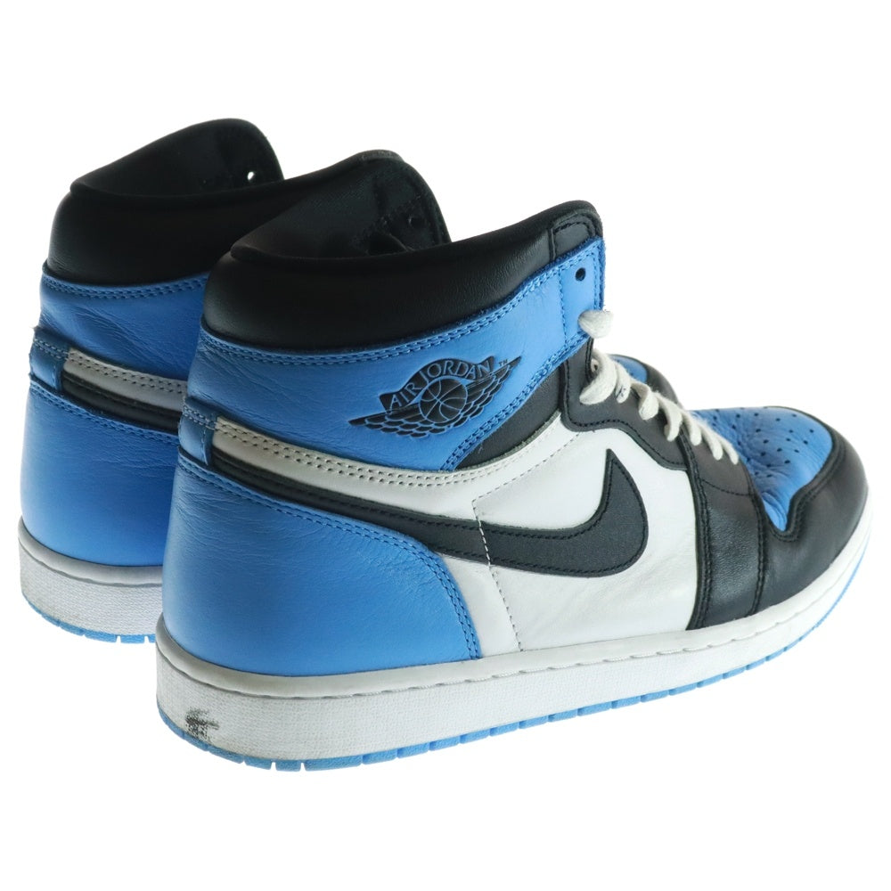 NIKE(ナイキ) AIR JORDAN 1 RETRO HI OG UNIVERSITY BLUE DZ5485-400 エアジョーダン1ハイOG ユニバーシティブルー ハイカットスニーカー ブルー/ホワイト US11/29cm