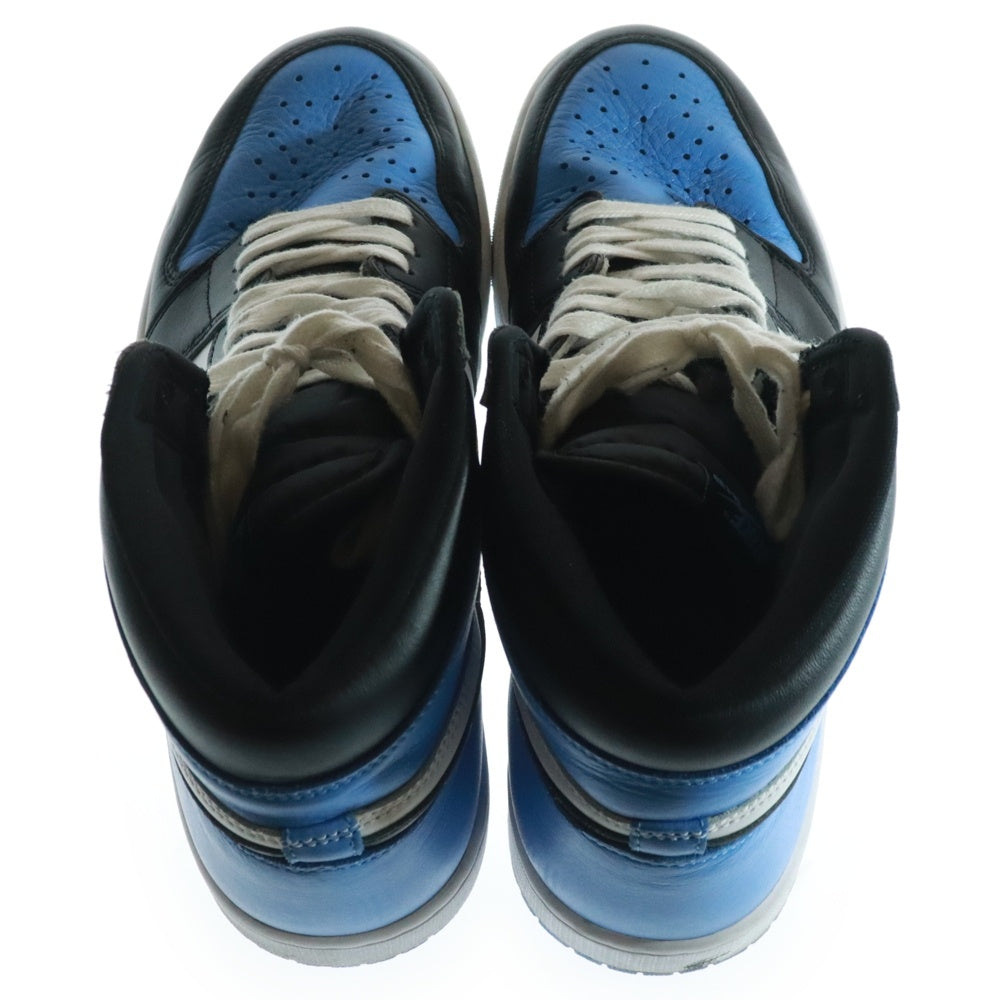 NIKE(ナイキ) AIR JORDAN 1 RETRO HI OG UNIVERSITY BLUE DZ5485-400 エアジョーダン1ハイOG ユニバーシティブルー ハイカットスニーカー ブルー/ホワイト US11/29cm