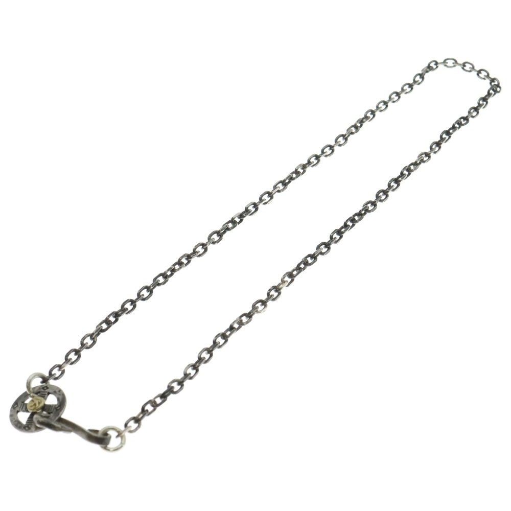 goro's(ゴローズ) メタル付きホイール太角チェーン ネックレスチェーン シルバー/ゴールド