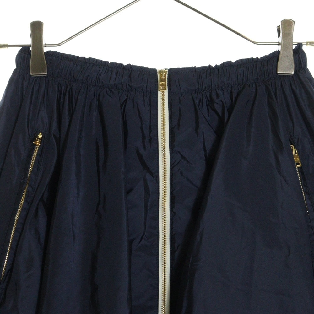 PRADA(プラダ) 25SS ジョガー ロング丈 ナイロンスカート レディース ネイビー 21Y951 S000 1WQ9