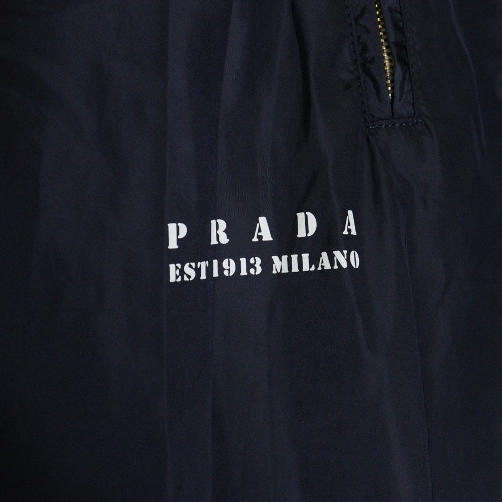 PRADA(プラダ) 25SS ジョガー ロング丈 ナイロンスカート レディース ネイビー 21Y951 S000 1WQ9