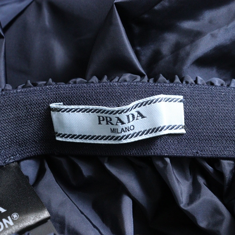 PRADA(プラダ) 25SS ジョガー ロング丈 ナイロンスカート レディース ネイビー 21Y951 S000 1WQ9