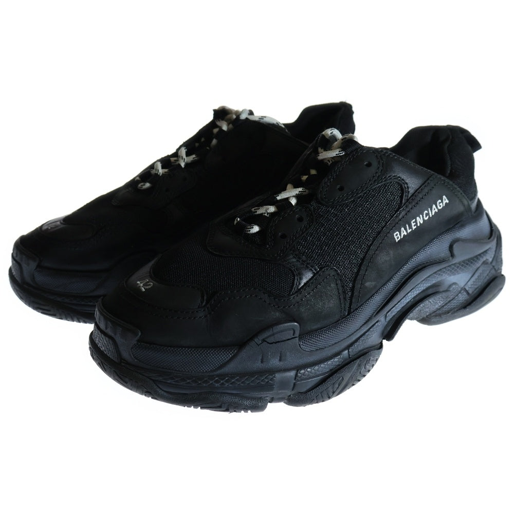 BALENCIAGA(バレンシアガ) TRIPLE S トリプルエス ローカットスニーカー ダッドスニーカー ブラック 534162