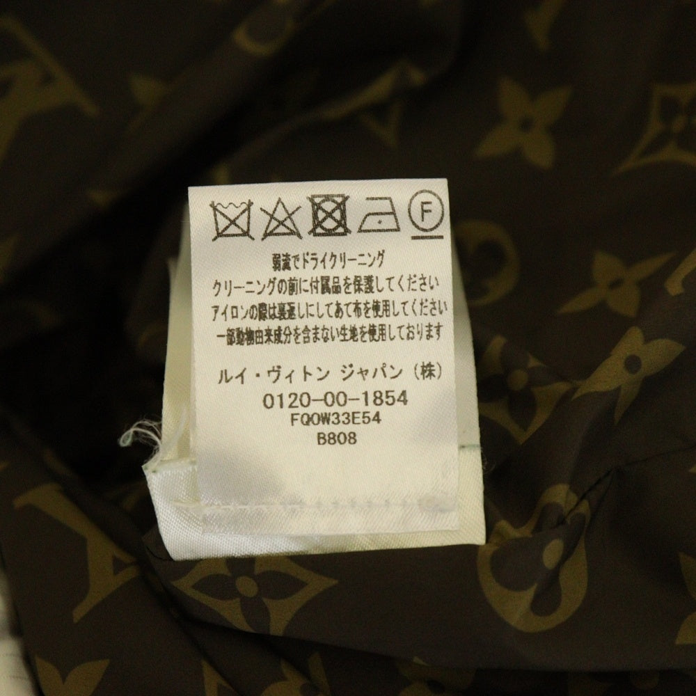 LOUIS VUITTON(ルイヴィトン) 24SS モノグラムアクセントピロー パファージャケット ダウンジャケット レディース ホワイト RW241WW E54 FQOW33