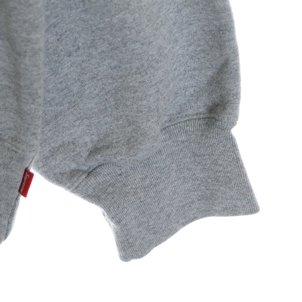 SUPREME(シュプリーム) 22AW Box Logo Crewneck ボックスロゴ クルーネック スウェット トレーナー グレー/ブラック
