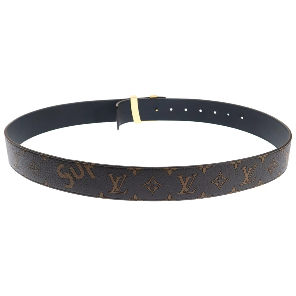 LOUIS VUITTON(ルイヴィトン) 17AW ×SUPREME シュプリーム モノグラム ベルト サンチュール ブラウン MP016 BP1197