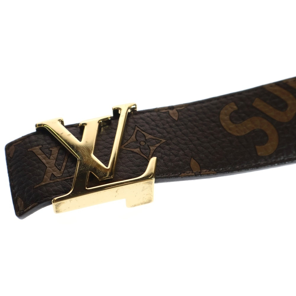 LOUIS VUITTON(ルイヴィトン) 17AW ×SUPREME シュプリーム モノグラム ベルト サンチュール ブラウン MP016 BP1197