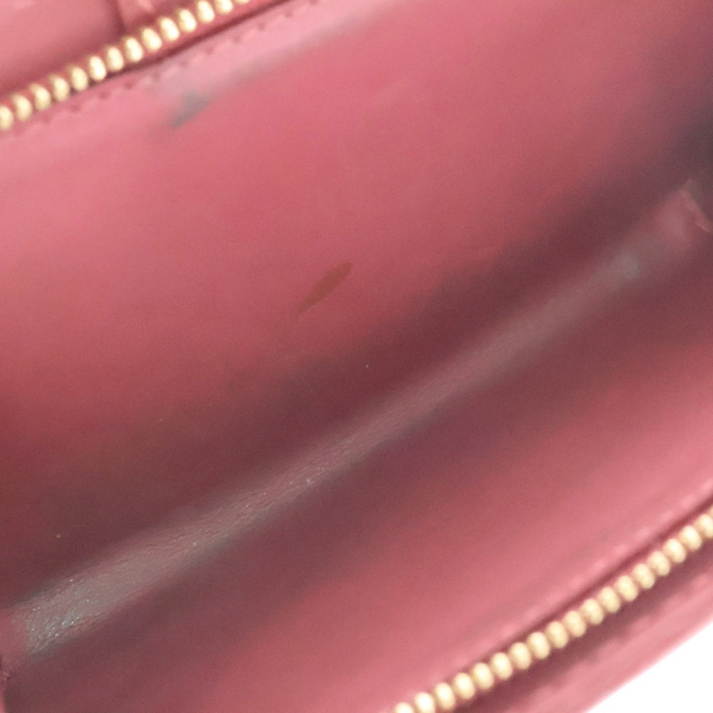 BURBERRY(バーバリー) ロゴ刻印 バックル付 レザー 二つ折り 財布 ウォレット ピンク