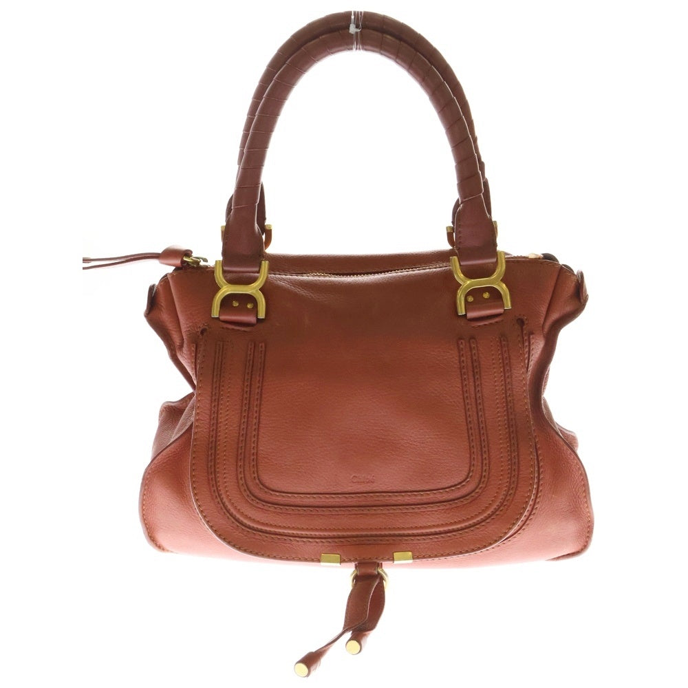 Chloe(クロエ) マーシー レザー レディース ハンドバッグ レッド
