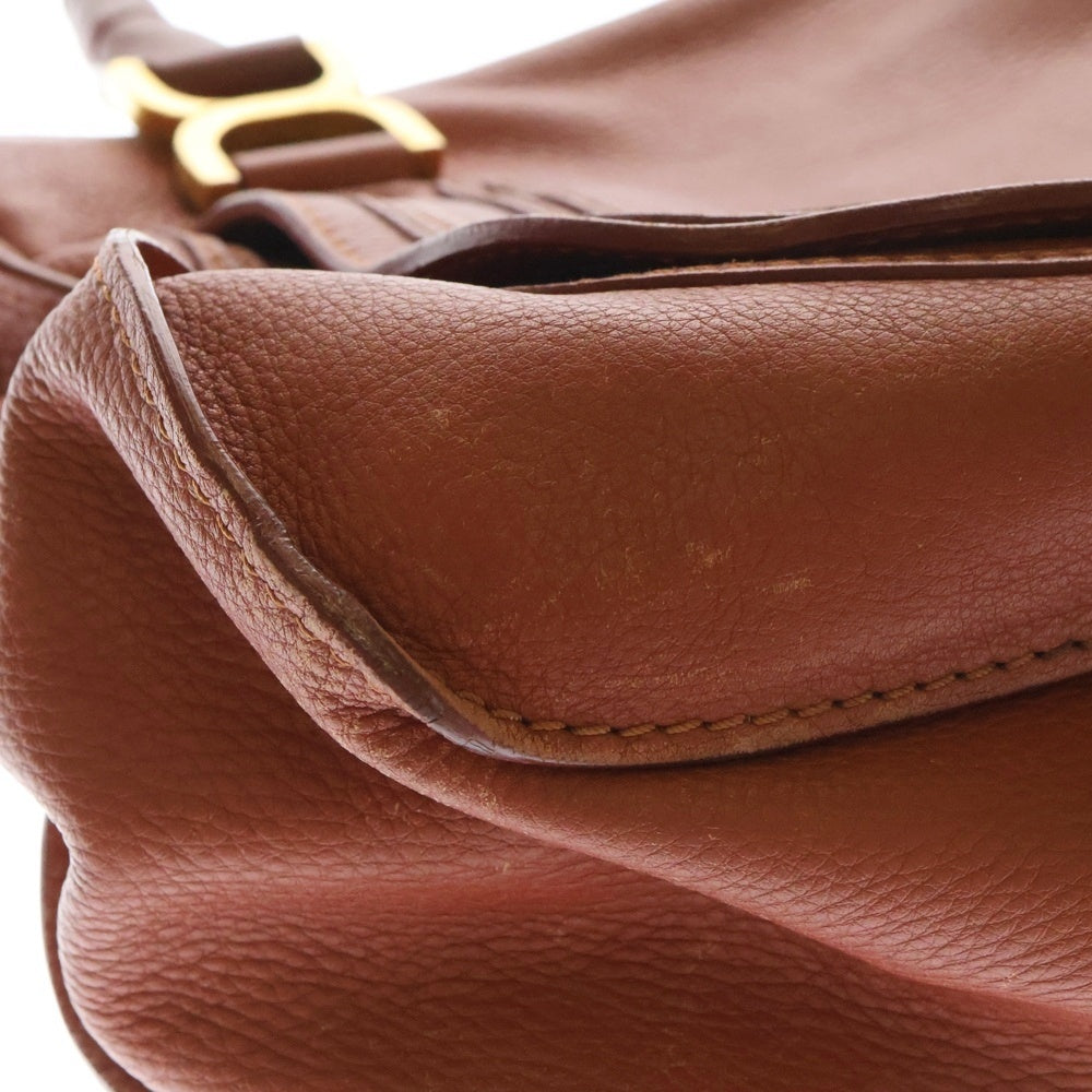 Chloe(クロエ) マーシー レザー レディース ハンドバッグ レッド