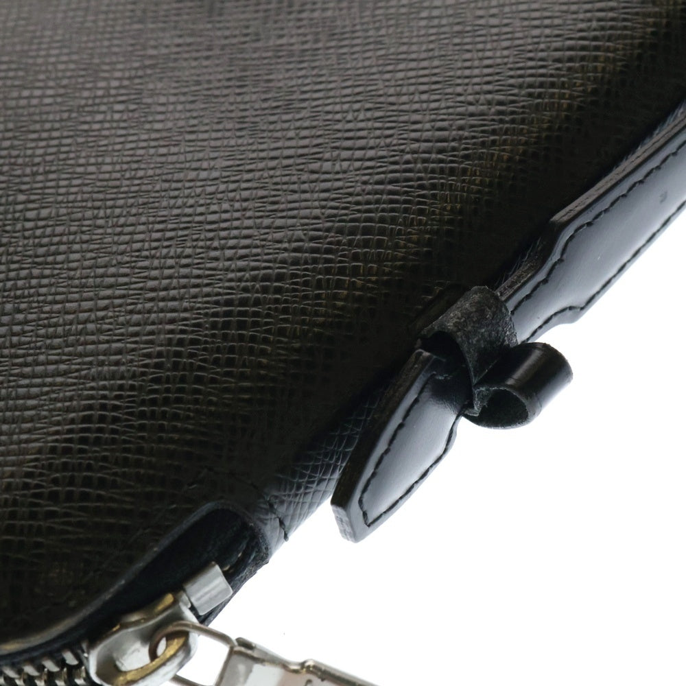 LOUIS VUITTON(ルイヴィトン) オーガナイザー アトール タイガ ロングウォレット レザーマルチケース セカンドバッグ ブラック M30652/MI0052