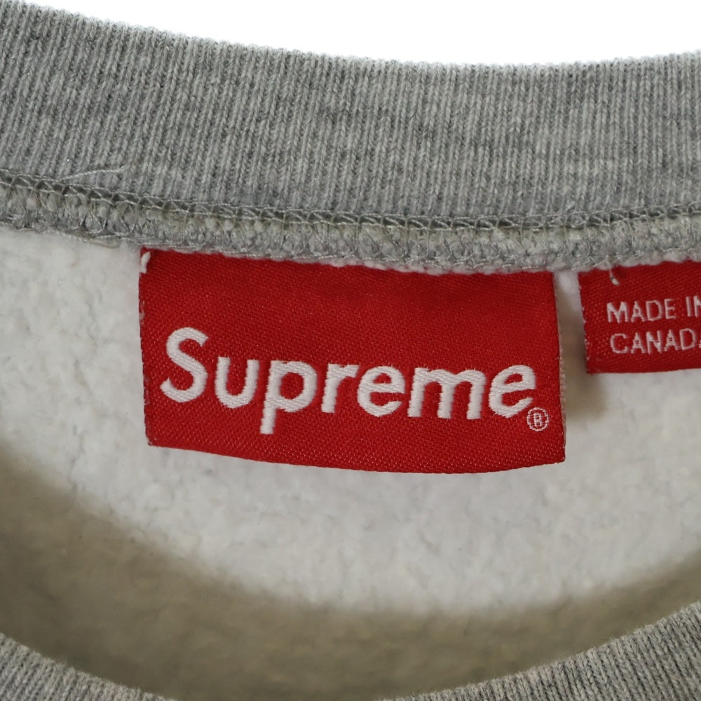 SUPREME(シュプリーム) 15AW Arc Logo Crewneck Sweat アーチロゴ クルーネック スウェットシャツ トレーナー グレー