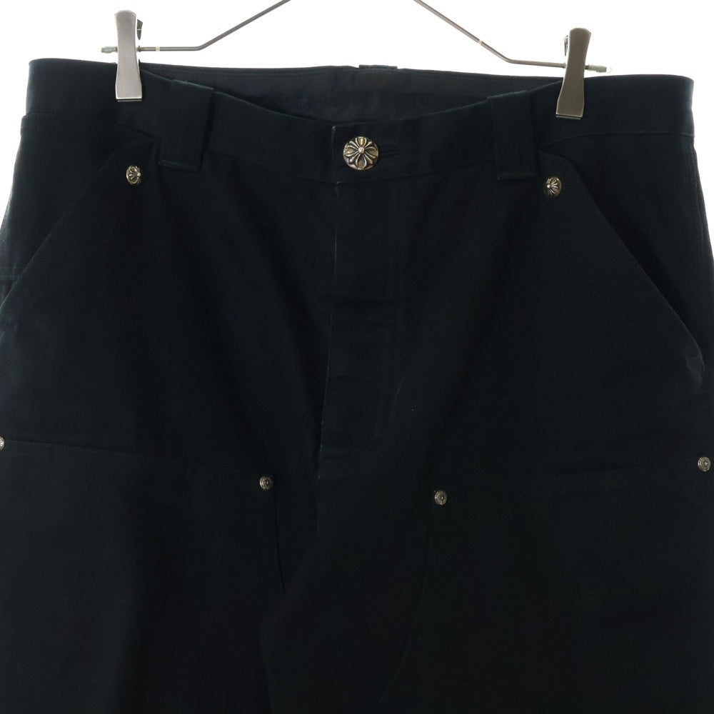CHROME HEARTS(クロムハーツ) CARPENTER DOUBLE KNEE カーペンターダブルニー パンツ ブラック