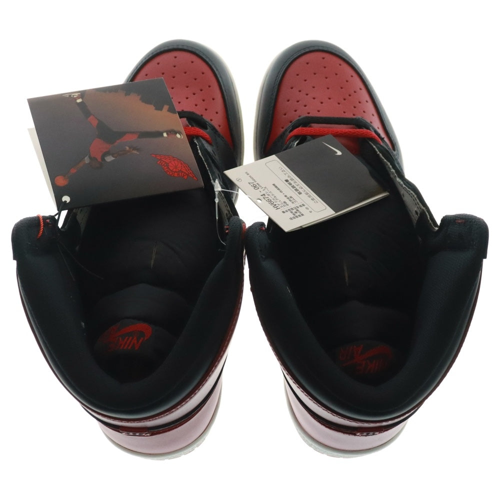 NIKE(ナイキ) AIR JORDAN1 HIGH 85 BRED(2025) エアジョーダン1 ブレッド ハイカットスニーカー ブラック/レッド US11/29.0cm HV6674-067