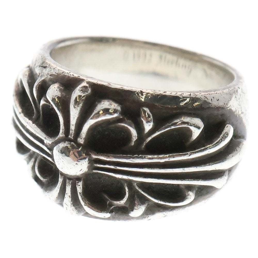 CHROME HEARTS(クロムハーツ) FLRL CRS フローラルクロス リング シルバー BCA346